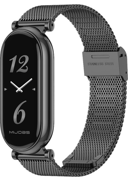Xiaomi Mi Band 8 İçin Gt4 Milan Toka Metal Kayış (Yurt Dışından)