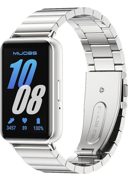 Samsung Galaxy Fit 3 İçin Bambu Metal Kayış (Yurt Dışından)