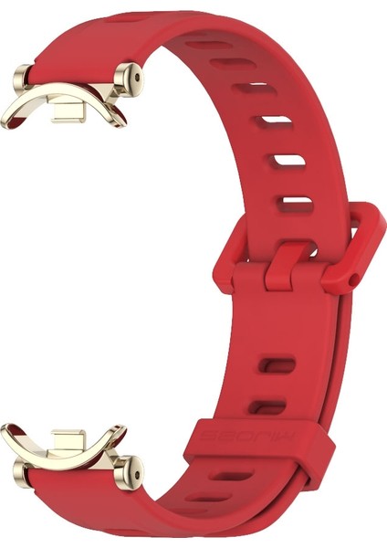 Xiaomi Mi Band 8 İçin Gt4 Düz Delikli Silikon Kayış (Yurt Dışından) fiyatları