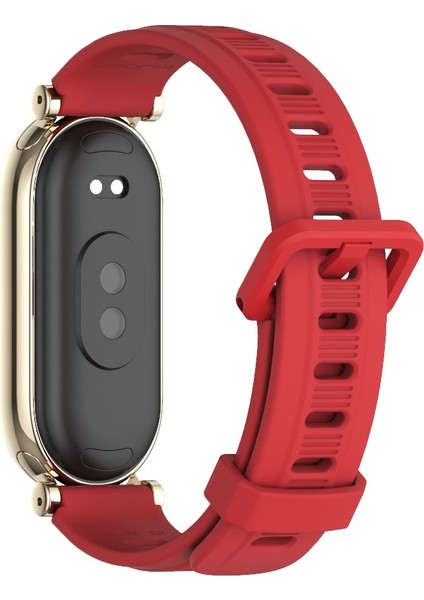 Xiaomi Mi Band 8 İçin Gt4 Düz Delikli Silikon Kayış (Yurt Dışından) modelleri