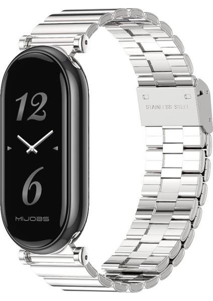 Xiaomi Mi Band 8 İçin Gt4 Bambu Toka Metal Kayış (Yurt Dışından)