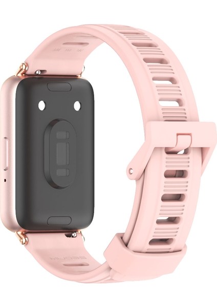 Samsung Galaxy Fit 3 İçin Düz Delikli Silikon Kayış (Yurt Dışından) modelleri
