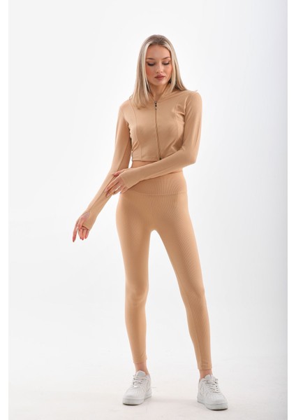 Tayt-Uzun Kol Fermuarlı Takım fiyatları