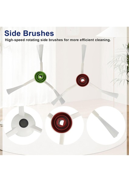 T20 Omni Robot Süpürge Yedek Parçaları Ana Yan Fırça Hepa Filtre Paspas Pedleri Toz Torbaları (Yurt Dışından) fırsatları