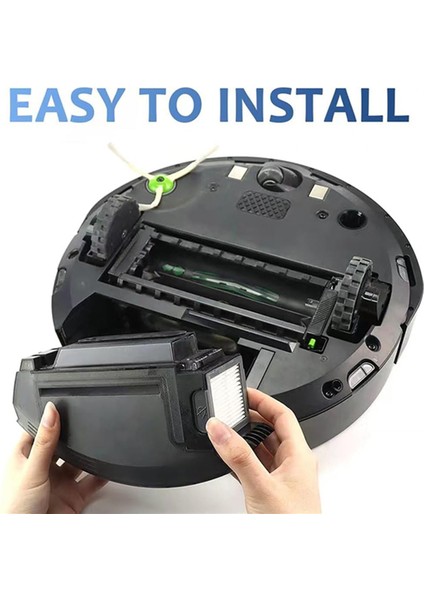 Irobot Roomba Evo I, E, J Serisi Için Hepa Filtresi: E5 E6 E7 I1 I3 I4 I5 I6 I7 I8 J7 ve Tüm Artı Robotik Elektrikli Süpürgeler (Yurt Dışından)