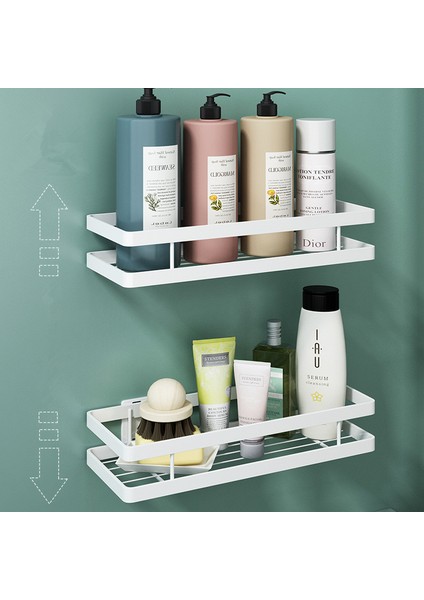 Stili Temizle Tuqiu Banyo Rafı Beyaz Banyo Depolama Tutucu Su Banyo Duş Rafı Siyah Banyo Şampuan Tutucu Köşe Rafı (Yurt Dışından) fırsatları