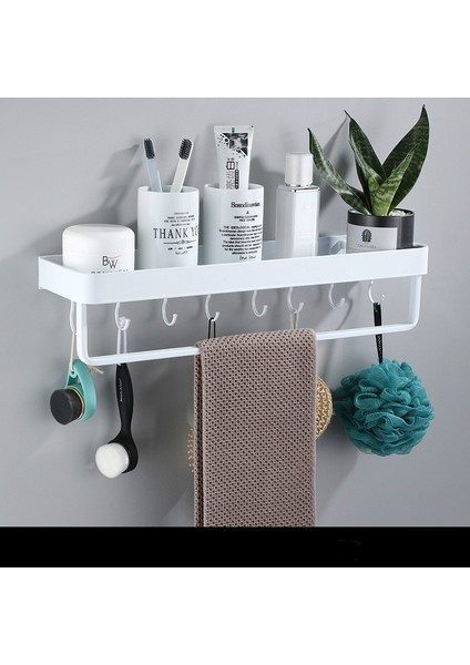 40CM Havlu Askısı Kanca Stili Duvar Rafı Siyah Banyo Tuvalet Rafı Köşe Rafı Duvara Monte Siyah Alüminyum Alaşım Mutfak Depolama Tutucu (Yurt Dışından) fiyatları