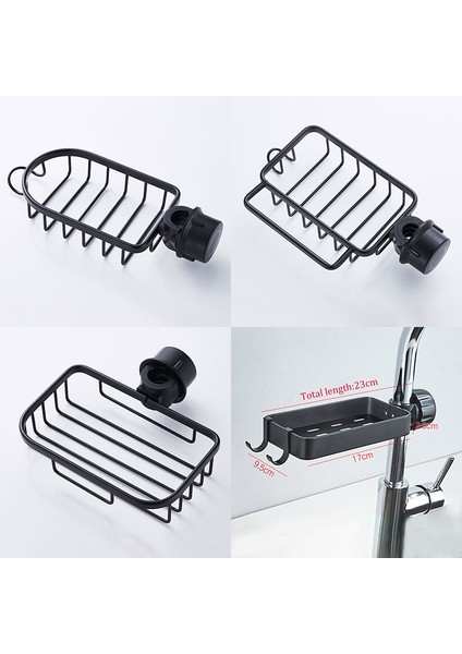 D 8303 Gümüş Tarzı Yeni Uzay Alüminyum Malzeme Süzgeç Sepeti Mutfak Bataryası Lavabo Bez Bulaşık Kurutma Duş Depolama Rafı Mutfak Donanımı Aksesuarları (Yurt Dışından) fiyatları