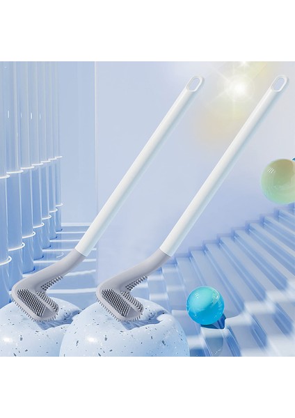 Yeşil Stil Kanca ile Hızlı Kuruyan Modern Banyo Aksesuarları Silikon Tuvalet Fırça Golf Kaymaz Uzun Sap Tuvalet Temizleme Fırçası (Yurt Dışından) fiyatları