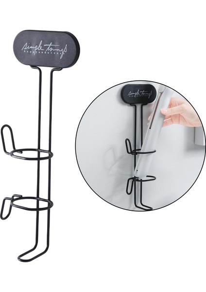 Beyaz Stil Duvara Monteli Saç Düzleştirici Depolama Rafı Saç Kurutma Makinesi Tutucu Askı Saç Maşası Tutucu Saç Maşası Rafı Saç Kurutma Makinesi Rafı (Yurt Dışından) modelleri