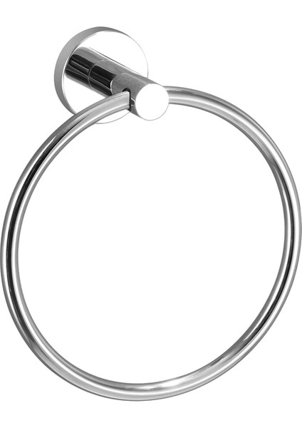 Cilalı Stil 1 Parça Fırçalanmış Altın Paslanmaz Çelik Havlu Askısı Banyo Duvara Monte Yuvarlak Havlu Halkaları Havlu Rafı Mutfak Depolama Aksesuarları (Yurt Dışından)