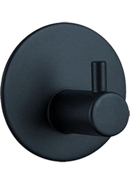 No.6 Tarzı Siyah Robalı Askı Duvar Askısı Havlu Askısı Banyo Için Paslanmaz Çelik Montaj Askısı Mutfak Için Askı Donanımı (Yurt Dışından)