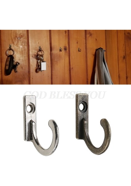 As Picture Shows Mze Duvar Askılığı - Tek Prong Kanca Bronz Gümüş Ceket Şapka Havlu Anahtar Elbise Asmağı (Yurt Dışından) indirimleri