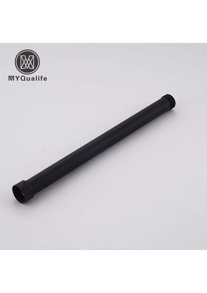 Krom Stili 30CM Ücretsiz G Pirinç Siyah 30 cm Uzunlukta Uzatma Borusu Banyo Bataryası Aksesuarları Yükseltme Borusu (Yurt Dışından) fiyatları