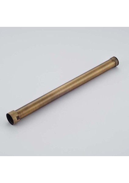 Krom Stili 30CM Ücretsiz G Pirinç Siyah 30 cm Uzunlukta Uzatma Borusu Banyo Bataryası Aksesuarları Yükseltme Borusu (Yurt Dışından) fırsatları