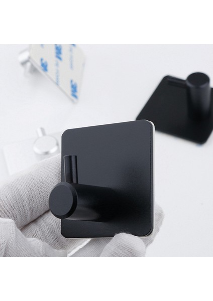 Kare Gümüş 003 Stili Paslanmaz Çelik Banyo Askıları Yapışkanlı Havlu Askısı Kapı Duvar Askıları Manto Askısı Kancası Paslanmaz Askı Mutfak Için (Yurt Dışından) modelleri