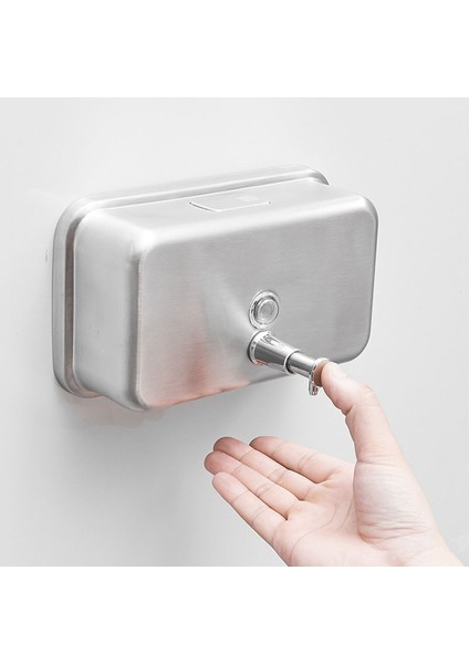 800-B Tarzı Duvara Monteli Siyah Paslanmaz Çelik Sabunluk Sızdırmaz Banyo Sabun Pompası (Yurt Dışından) indirimleri