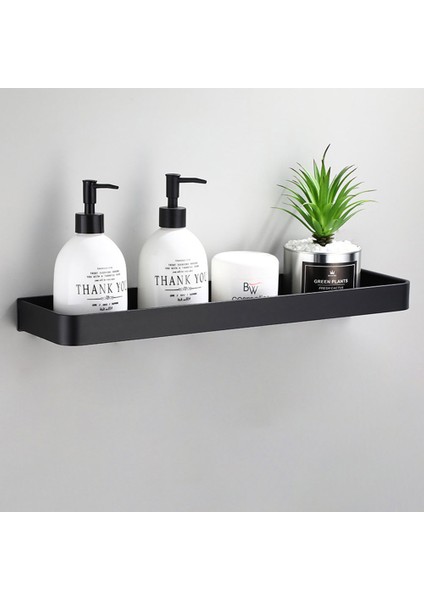 No.3 Tarzı Siyah Banyo Rafı Havlu Askısı ve Kanca Şampuan Tutucu Mutfak Depolama Rafı Köşe Raflar (Yurt Dışından) fiyatları