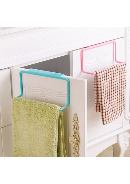 Mavi Stil Plastik Askılı Havlu Rafı Çok Fonksiyonlu Dolap Kapısı Arkası Mutfak Aksesuarları Ev Depolama Banyo Mobilya (Yurt Dışından) modelleri