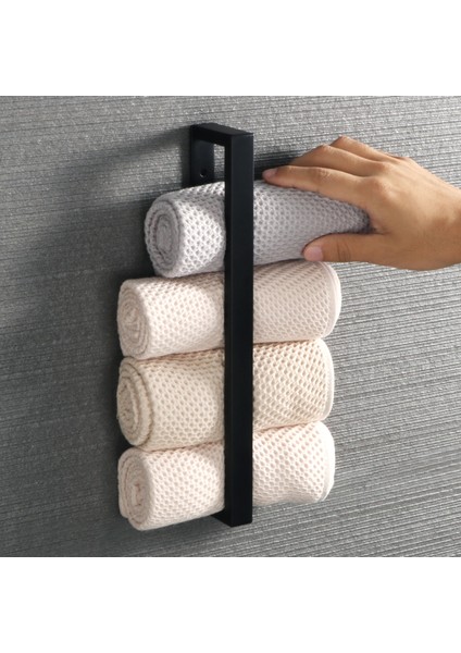 30CM Tarzı cm Havlu Askısı Banyo Havlu Tutucu Duvara Asılı Havlu Askısı Paslanmaz Çelik Banyo Rafı Depolama Rafı (Yurt Dışından) fırsatları