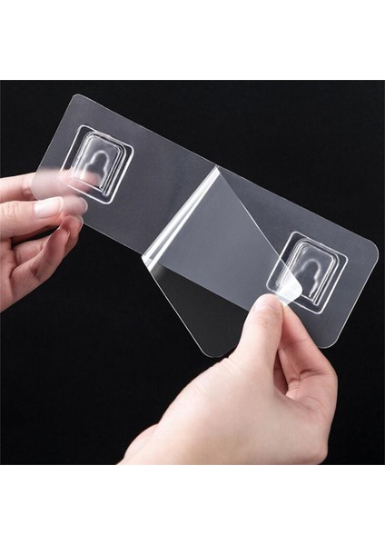 1 Adet Vida 6mm Tarzı Duvar Rafı Sticker Banyo Askısı Su Geçirmez Mutfak Askı Transparent Yapışkan Askı Banyo Aksesuarları (Yurt Dışından) fiyatları