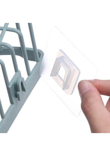 1 Adet Vida 6mm Tarzı Duvar Rafı Sticker Banyo Askısı Su Geçirmez Mutfak Askı Transparent Yapışkan Askı Banyo Aksesuarları (Yurt Dışından) fırsatları