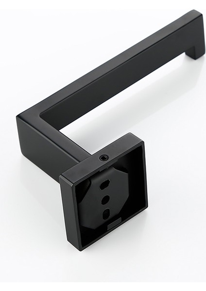 Ss-Havlu Yüzük Stili Banyo Donanım Seti Aksesuarları Mat Siyah Raf Havlu Askılığı Askı Havlu Rafı Kağıt Tutucu Siyah Diş Fırçası (Yurt Dışından) modelleri