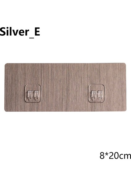 No.10 Tarzı Mutfak Banyo Raf Sticker Duvar Güçlü Yapışkan Askı Icın Temiz Ev Plastik Kanca Su Geçirmez Yapışkan Kanca Hanger (Yurt Dışından)