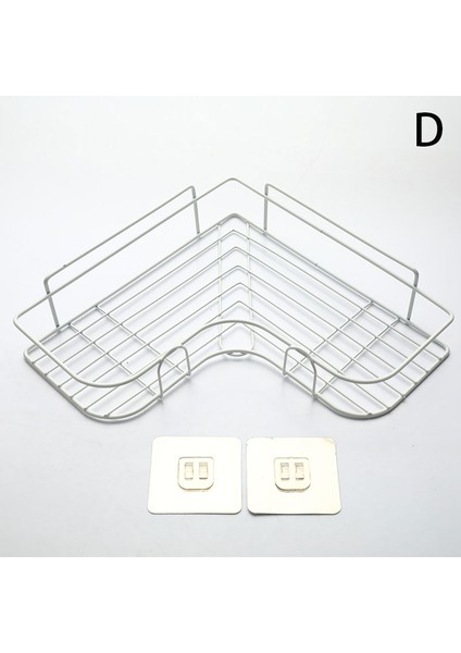 No.4 Tarzı Banyo Rafı Duş Şampuan Sabun Organizer Üçgen Kozmetik Ücretsiz Yumruk Emme Duvara Monte Depolama Rafı Için Mutfak Tuvalet (Yurt Dışından)