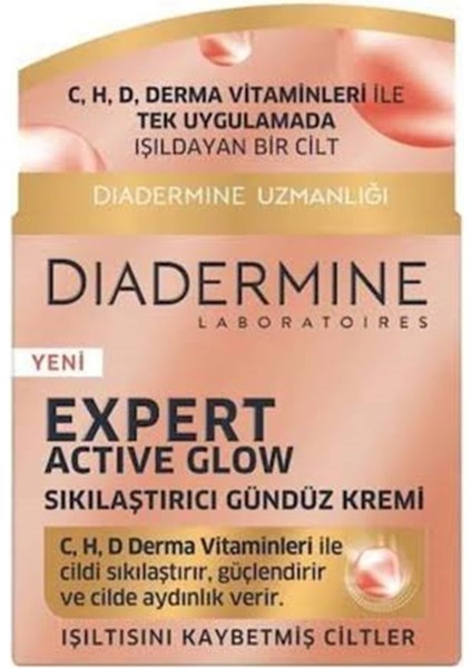 Expert Active Glow Sıkılaştırıcı Gündüz Kremi 50 ML