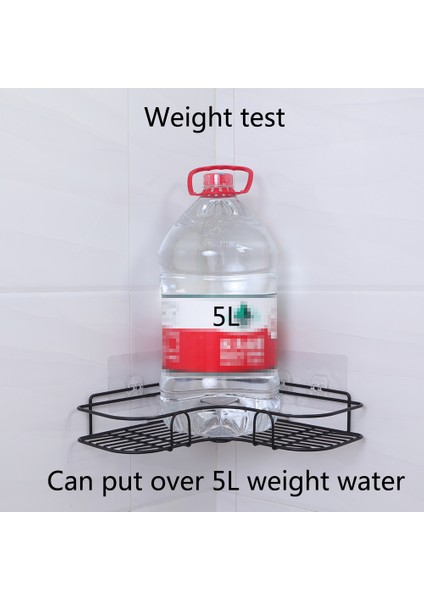 Beyaz Stil Raf Duş Banyo Rafı Metal Depolama Rafı Paslanmaz Çelik Delme Yok Sabit Mutfak Duvara Monte Depolama Organizatör Rafı (Yurt Dışından) fiyatları