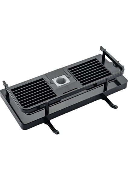 Siyah Yuvarlak Delik Stili Duş Depolama Rafı Banyo Direği Raflar Tutucu Çıkarılabilir Tepsi Raf Organizatör Şampuan Tepsi Tek Katlı Duş Başlığı Tutucu (Yurt Dışından)