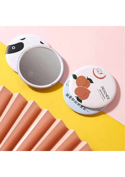 C Stili Makyaj Aynası Taşınabilir El Aynası Mini Yuvarlak Cep Aynası Makyaj Makyaj Aynası Kozmetik Aracı Seyahat Aksesuarları (Yurt Dışından) indirimleri