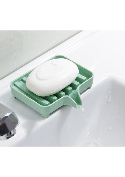 Pembe Tarzı Banyo Sabunluk Banyo Depolama Kutusu Drenaj Tepsisi Tutucu Sıvı Sabunlar Tutucu Banyo Tuvalet Mutfak Raf Kılıflar Malzemeler Aletler (Yurt Dışından) fiyatları