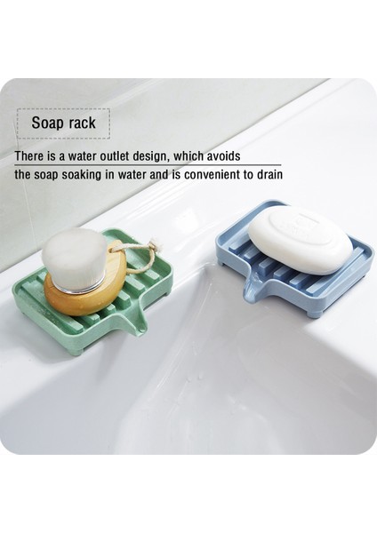 Pembe Tarzı Banyo Sabunluk Banyo Depolama Kutusu Drenaj Tepsisi Tutucu Sıvı Sabunlar Tutucu Banyo Tuvalet Mutfak Raf Kılıflar Malzemeler Aletler (Yurt Dışından) fırsatları