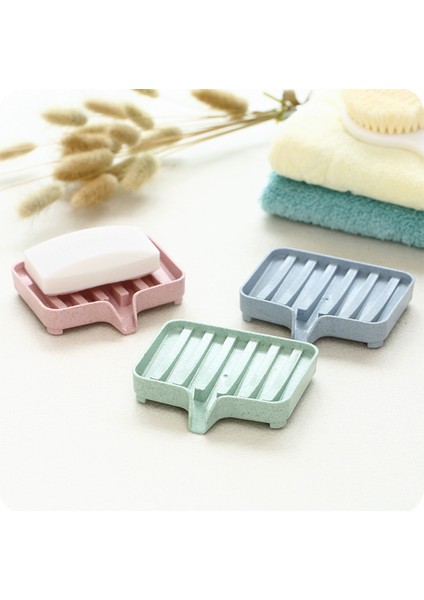 Pembe Tarzı Banyo Sabunluk Banyo Depolama Kutusu Drenaj Tepsisi Tutucu Sıvı Sabunlar Tutucu Banyo Tuvalet Mutfak Raf Kılıflar Malzemeler Aletler (Yurt Dışından) indirimleri