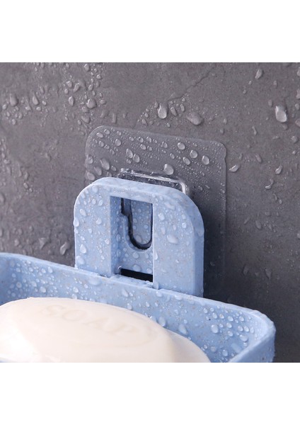 Çift Katmanlı Bej Tarzı Banyo Için Sabunluk Duvar Zeep Houder Duş Sabun Tepsisi Tutucu Çift Katmanlı Depolama Sepeti Sabunluk Raf Mutfak Araçları (Yurt Dışından) indirimleri