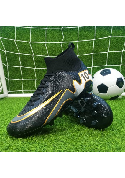Erkek Futbol Ayakkabıları Sportif Rekabet Antrenman Ayakkabıları Açık Ayakkabı Unisex Futbol Kramponları Çocuk (Yurt Dışından) indirimleri