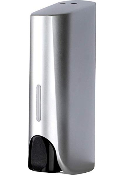 Siliver 1 Stili Tek Çift Üçlü 350ML Sabunluk Duvara Monte Duş Banyo Şampuan Dispenseri Sıvı Sabun Konteyneri Banyo Aksesuarları (Yurt Dışından)