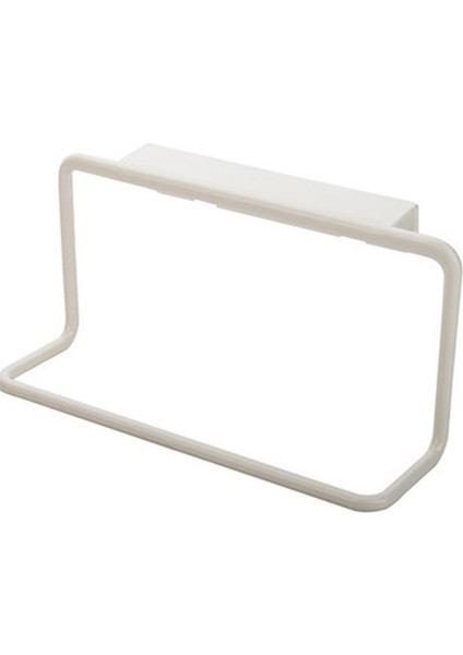 Beyaz Stil Elastik Asma Tutucu Çok Fonksiyonlu Havlu Askısı Dolap Kapı Arkası Ev Depolama Organizatörü Mutfak Aksesuarları (Yurt Dışından)