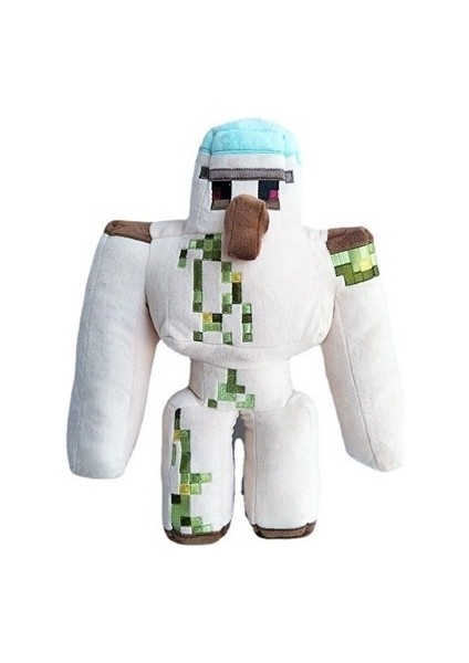 36 Cm Minecraft Figürlü Peluş Oyuncak - Beyaz (Yurt Dışından)