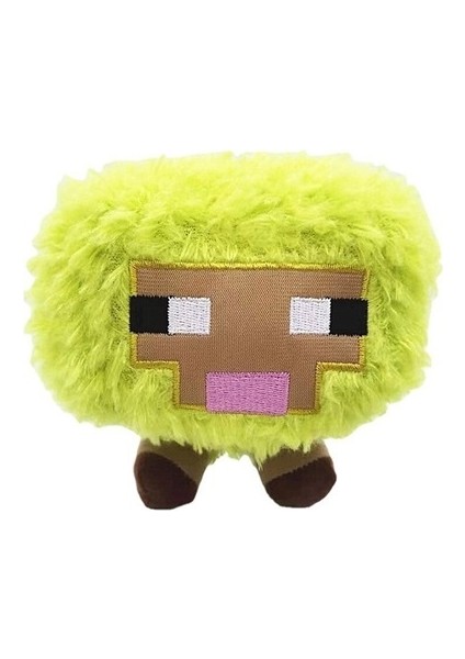 17 Cm Minecraft Figürlü Peluş Oyuncak - Yeşil (Yurt Dışından)