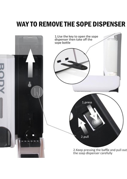 Altın 2 Tarzı Tek Çift Üçlü 350ML Sabunluk Duvara Monte Duş Banyo Şampuan Dispenseri Sıvı Sabun Konteyneri Banyo Aksesuarları (Yurt Dışından) fırsatları