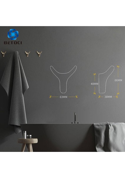 Inci Grisi Stili Betocı Duvar Askılığı Elbise Kanca Yatak Odası Bornoz Kanca Oturma Odası Ceket Kanca Havlu Kanca Banyo Aksesuarları (Yurt Dışından) fırsatları