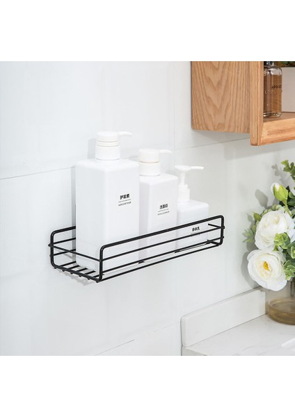 Bordo Tarzı Weroom Banyo Rafı Deliksiz Tripod Mutfak Aksesuarları Taşıma Kapasitesi 8kg Saklama Rafı Emme Bardaklı Organizer (Yurt Dışından) indirimleri