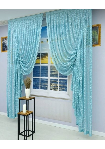 Iki Adet Tül Fon Perde fiyatları