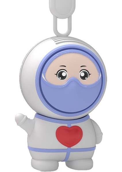 Aşk Melek Hemşire Küçük Fan Karikatür Mini USB Taşınabilir Öğrenci Halter Bladeless Fan (Yurt Dışından)