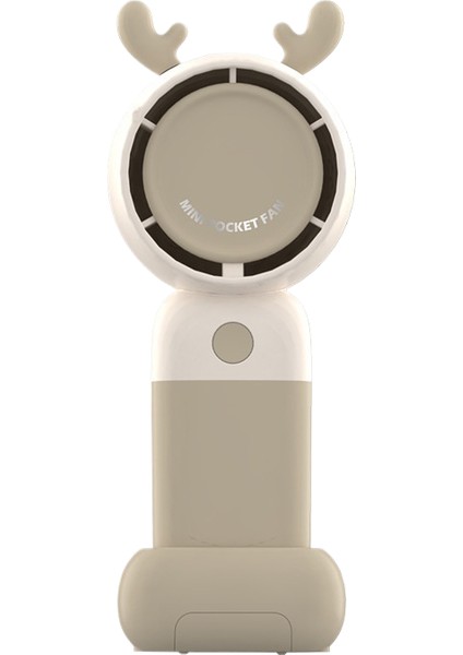 Karikatür Türbini El Küçük Fan Masaüstü Cep Telefonu Tutucu Kordon Taşınabilir USB Fan Çok Fonksiyonlu (Yurt Dışından)