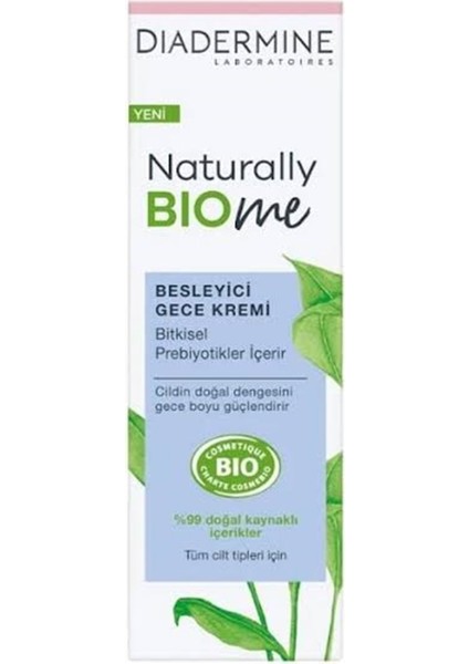 Naturally Bio Me Besleyici Gece Kremi 50ML