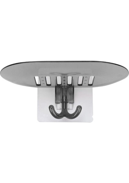 Gri Stil 1 Adet Banyo Duş Sabun Kutusu Saklama Tabağı Tutucu Kasa Duvara Monte Sabunluk Ev Düzenleyici Organizatörler (Yurt Dışından)